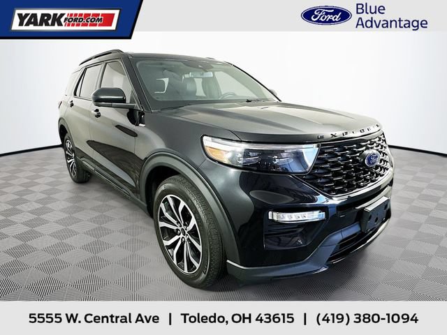 Certified 2022 Ford Explorer ST-Line w/ Class IV Trailer Tow Package
