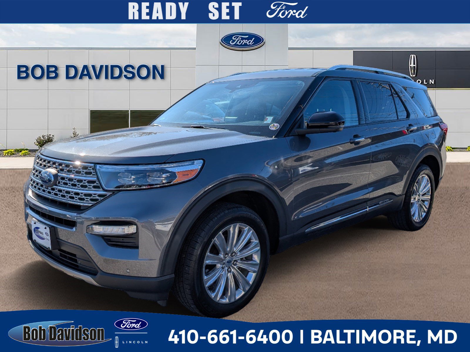 Certified 2022 Ford Explorer Limited w/ Limited Technology Package