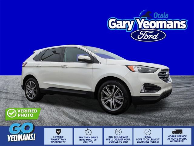 Certified 2023 Ford Edge Titanium w/ Class II Trailer Tow Package