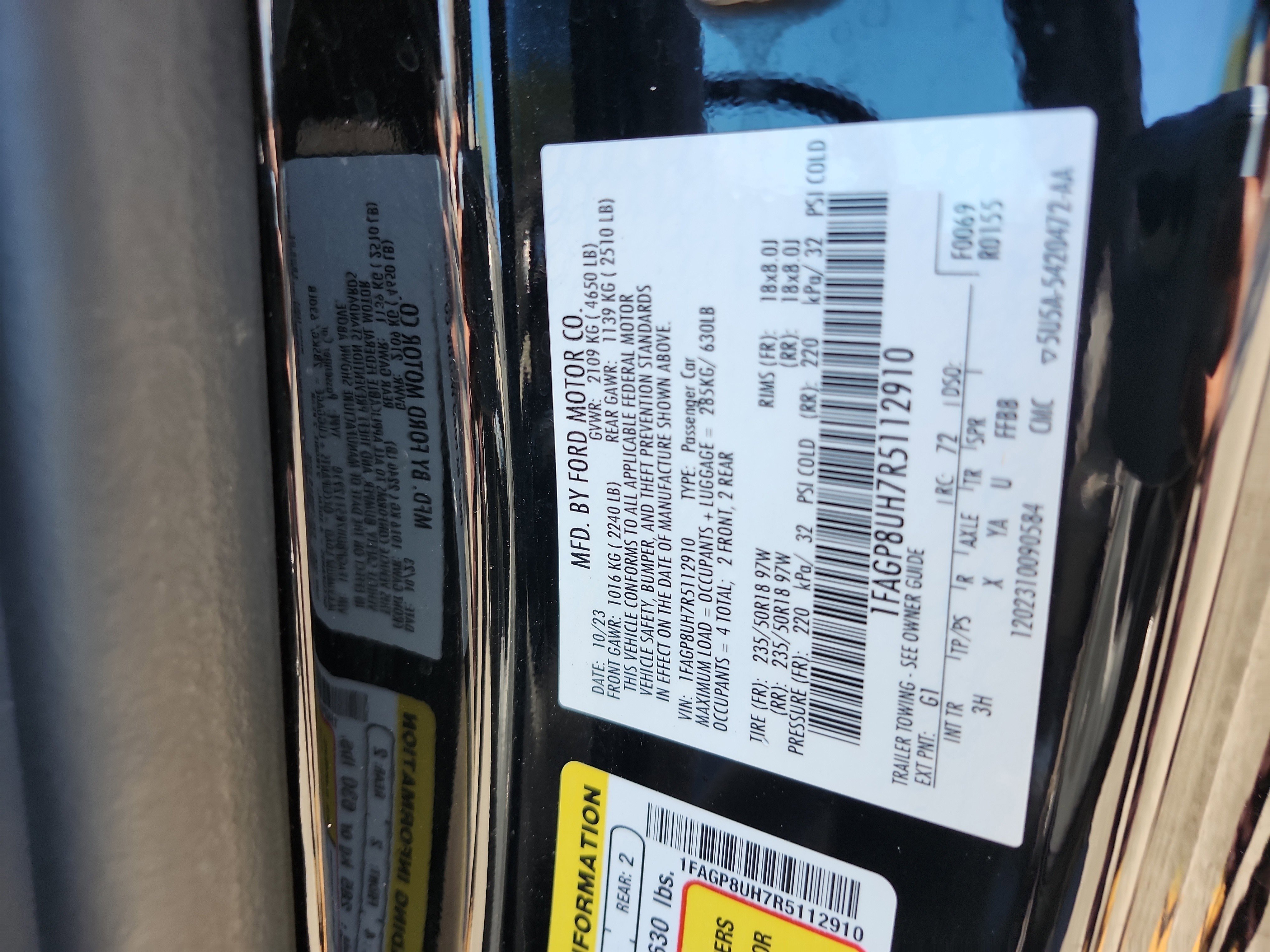 Certified 2024 Ford Mustang Premium image 26