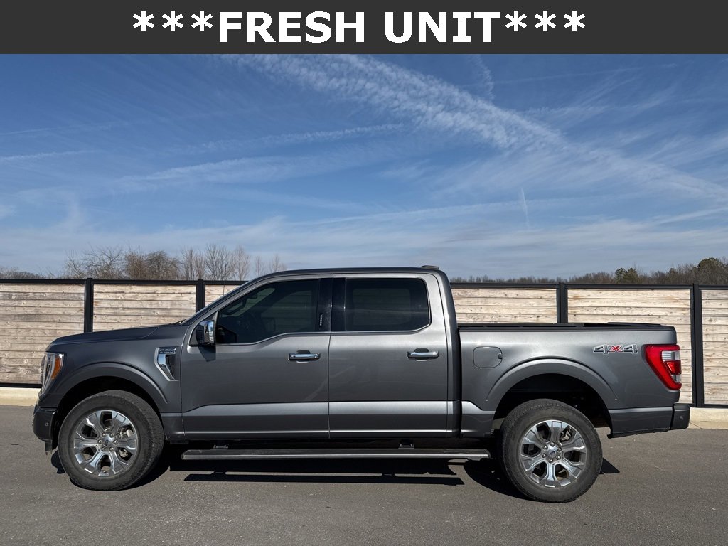 Certified 2021 Ford F150 Platinum w/ Equipment Group 701A High image 1