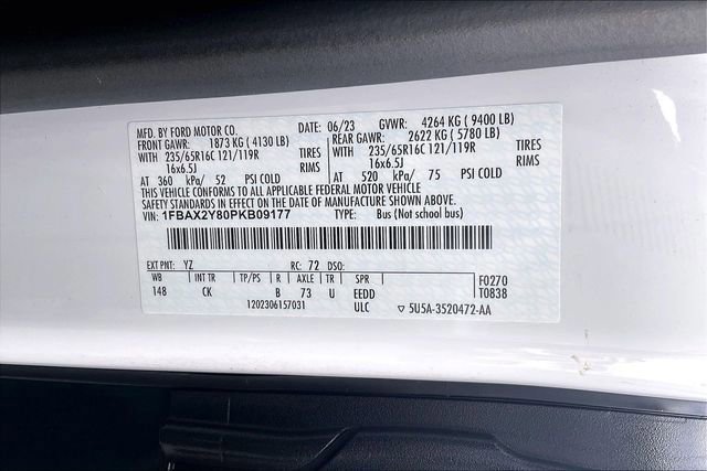 Certified 2023 Ford Transit 350 XLT image 33