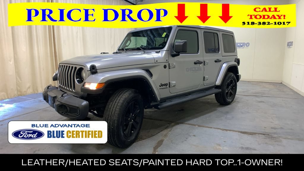 Used 2021 Jeep Wrangler Unlimited Sahara AWD/4WD image 41