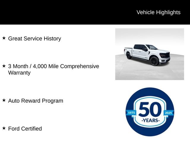 Certified 2024 Ford F150 XLT w/ Equipment Group 302A MID AWD/4WD image 7