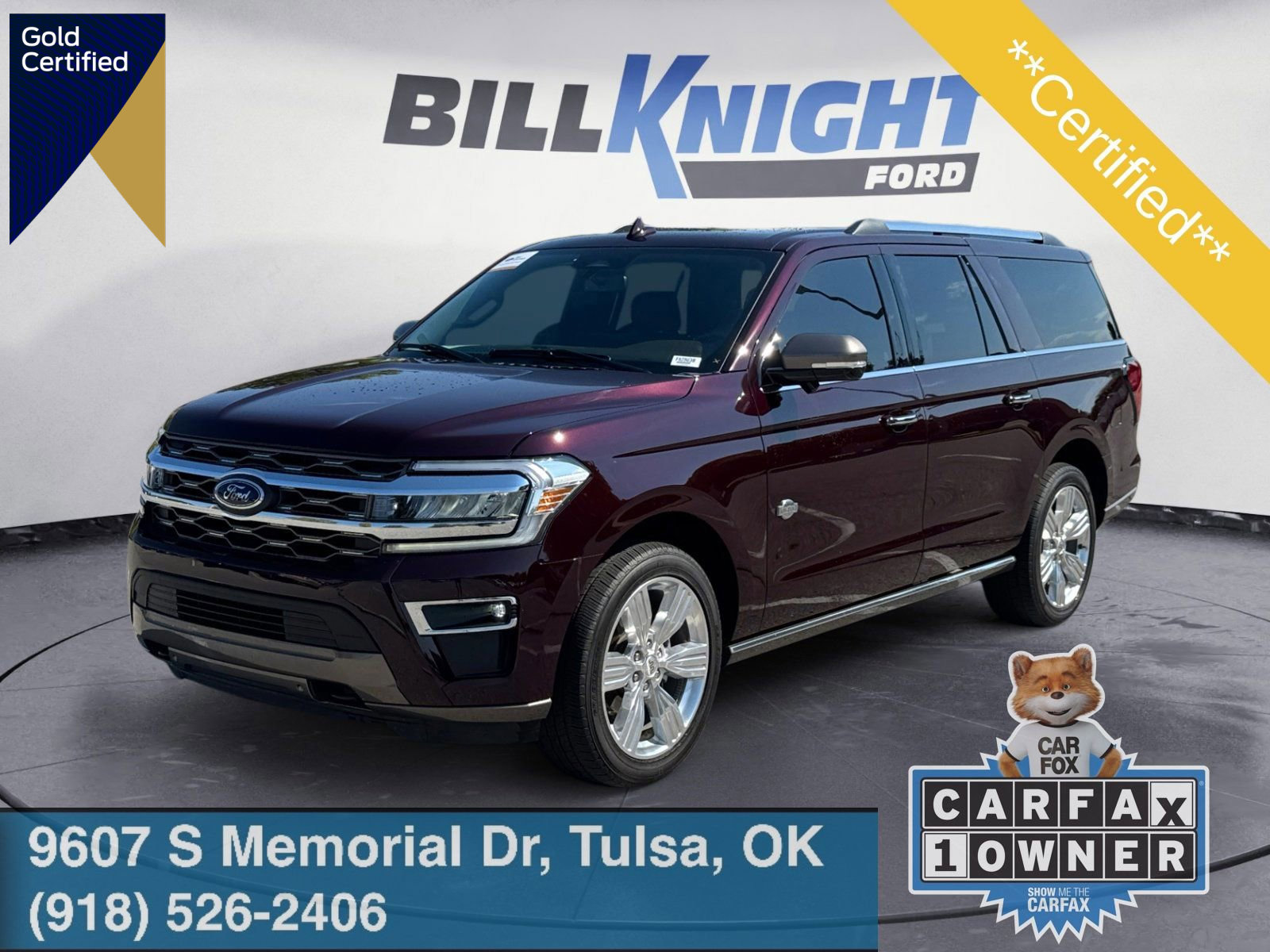 Certified 2024 Ford Expedition Max King Ranch