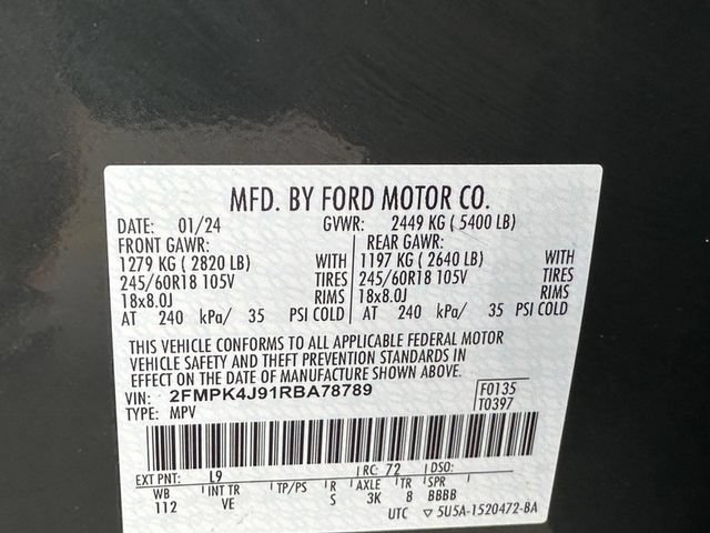 Certified 2024 Ford Edge SEL AWD/4WD image 25