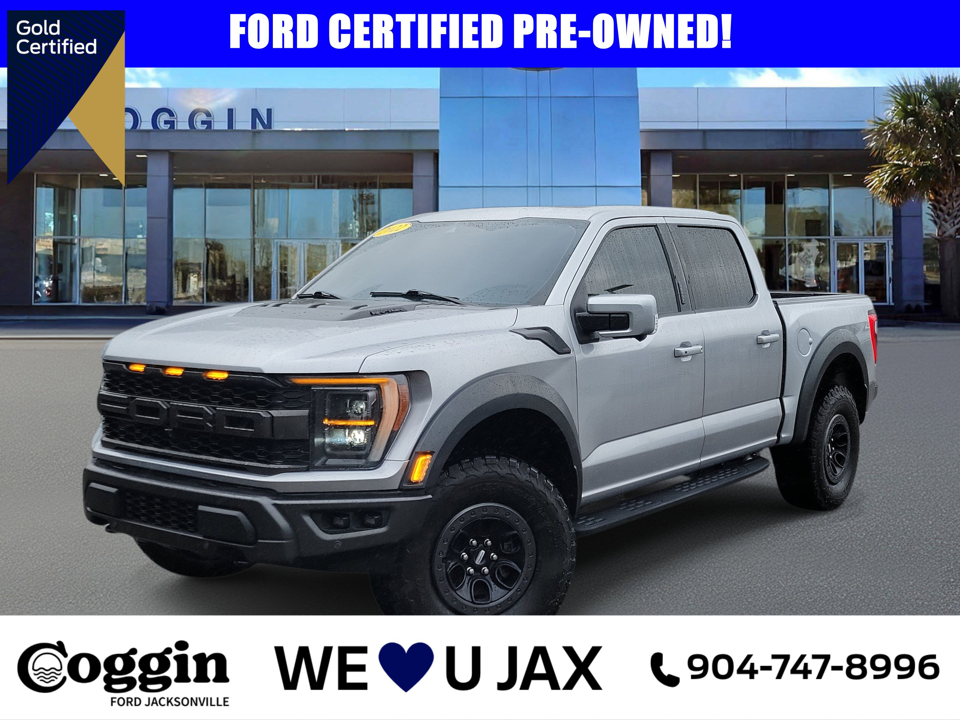 Certified 2022 Ford F150 Raptor w/ Equipment Group 801A High