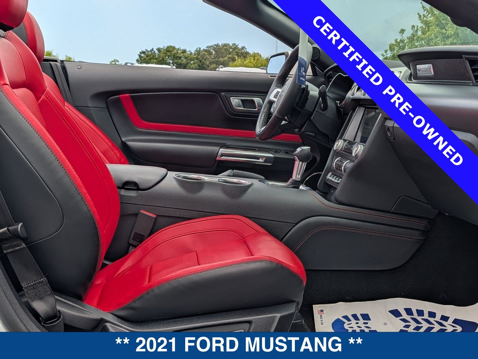 Certified 2021 Ford Mustang GT Premium w/ Equipment Group 401A RWD image 14