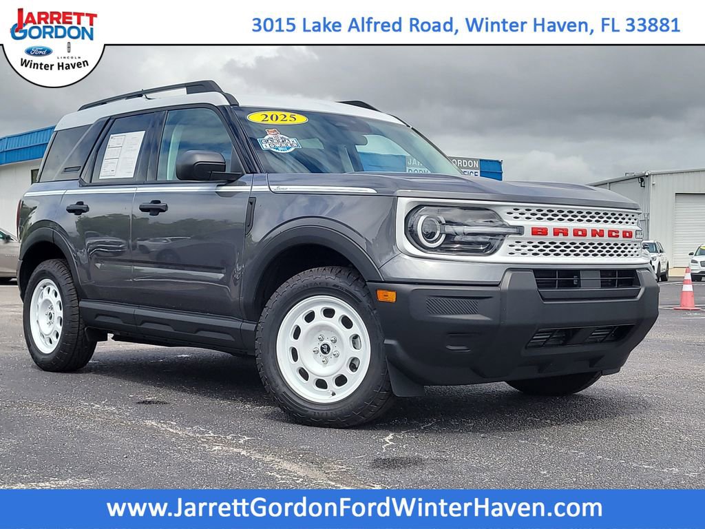 Certified 2025 Ford Bronco Sport Heritage