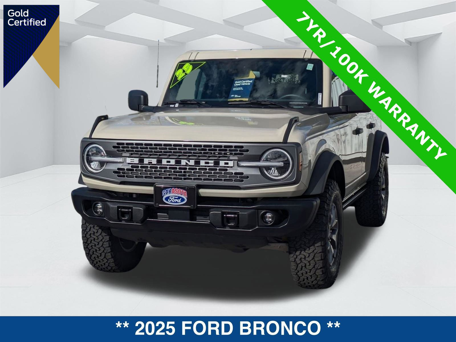 Certified 2025 Ford Bronco Badlands image 1