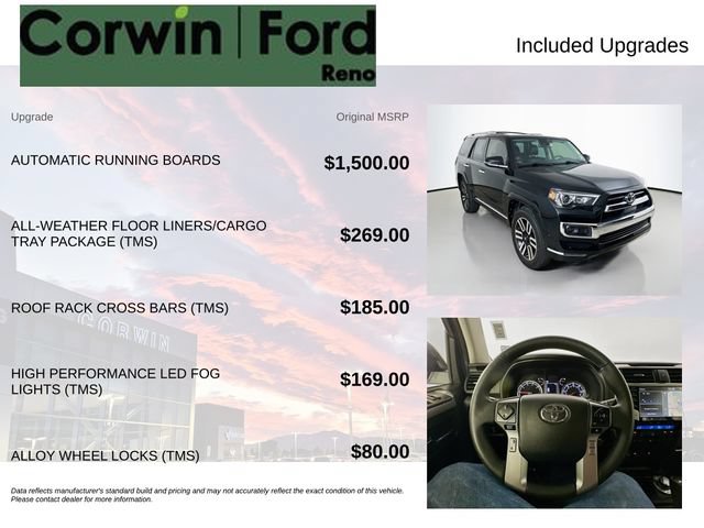 Used 2021 Toyota 4Runner Limited AWD/4WD image 3