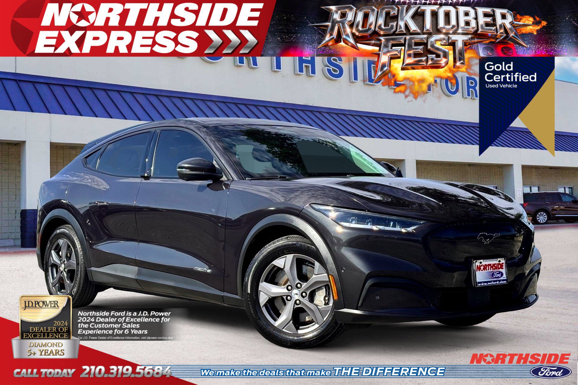 Certified 2022 Ford Mustang Mach-E Select w/ Comfort/Technology Package image 1