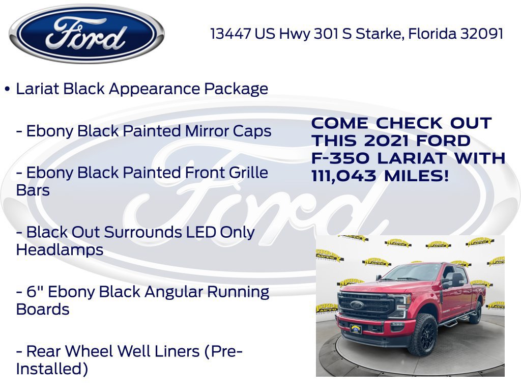 Certified 2021 Ford F350 Lariat AWD/4WD image 22