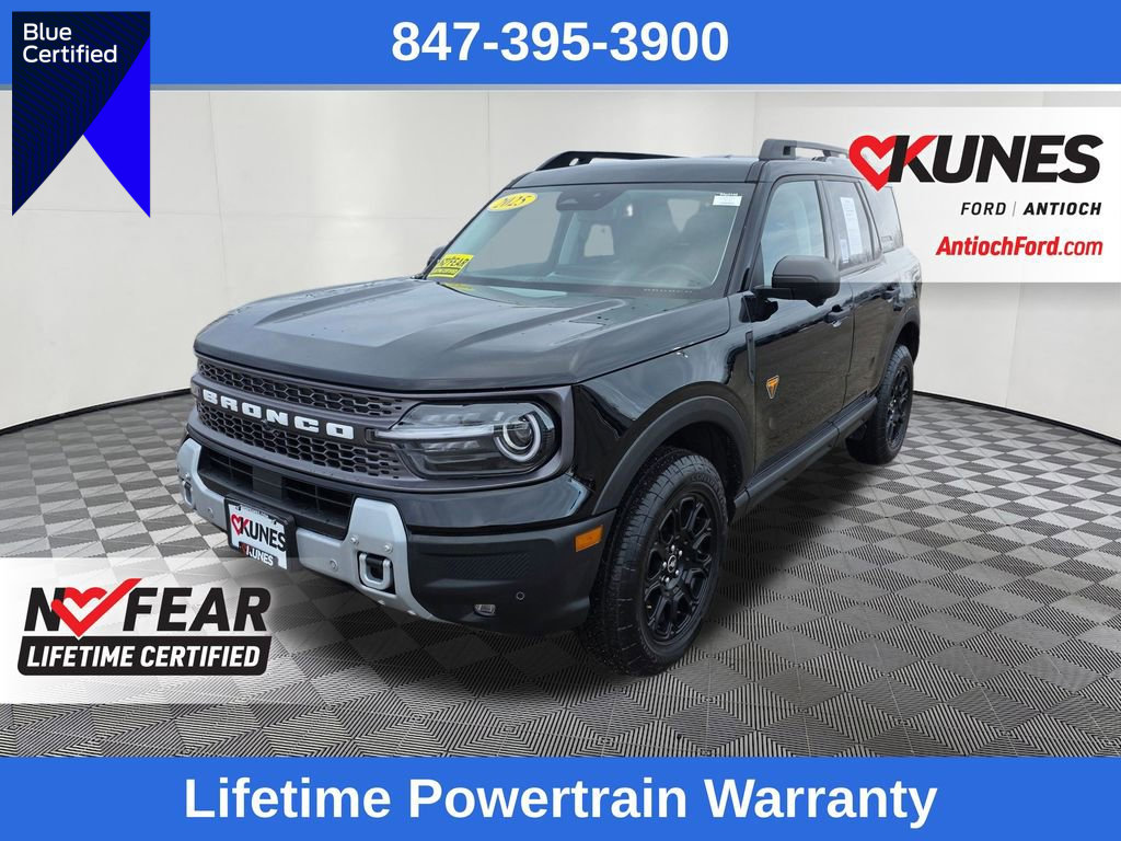 Certified 2025 Ford Bronco Sport Badlands