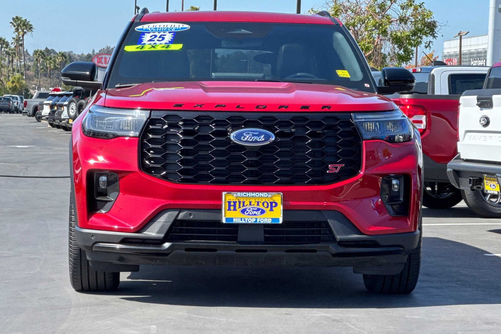Certified 2025 Ford Explorer ST w/ Sun And Sound Package AWD/4WD image 12
