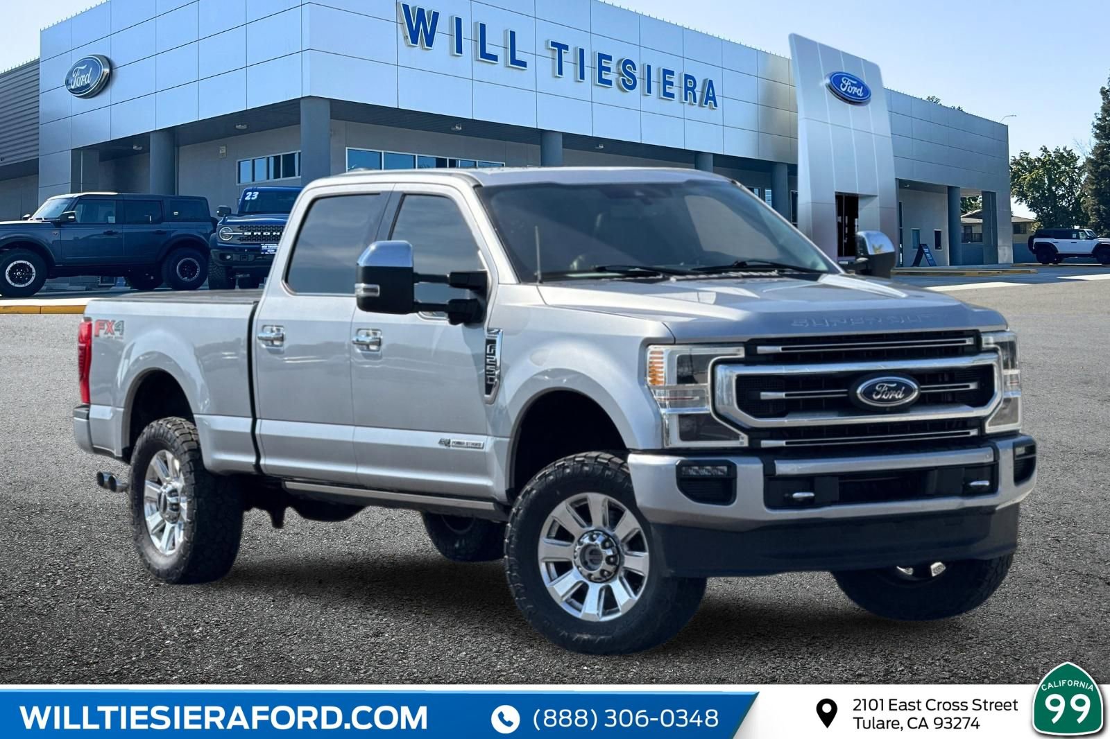 Certified 2021 Ford F250 Platinum w/ FX4 Off-Road Package image 1