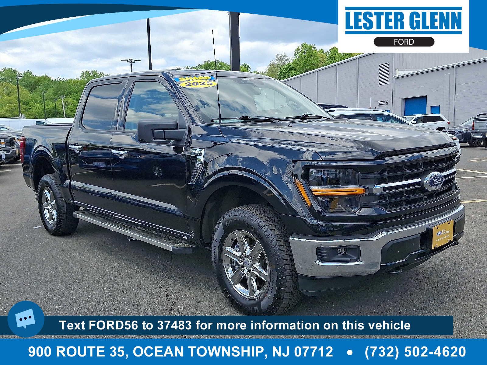 Certified 2025 Ford F150 XLT w/ Equipment Group 301A Standard