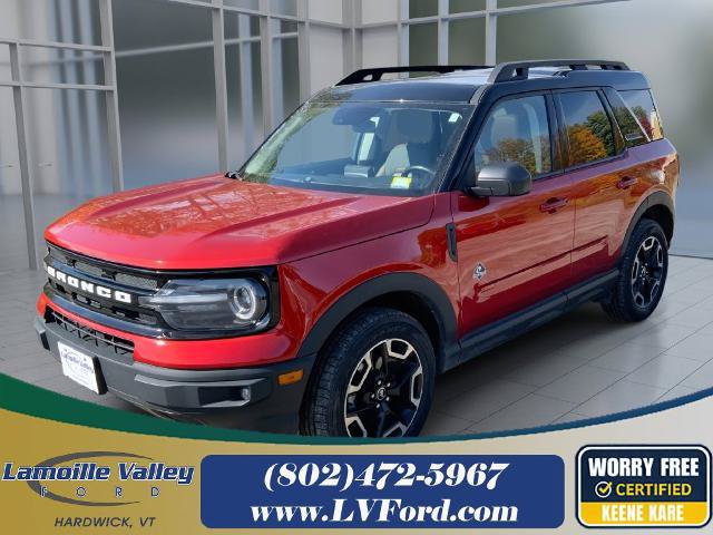 Certified 2023 Ford Bronco Sport Outer Banks w/ Tech Package