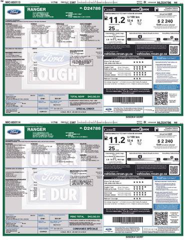 Certified 2022 Ford Ranger XLT w/ Equipment Group 301A Mid AWD/4WD image 5