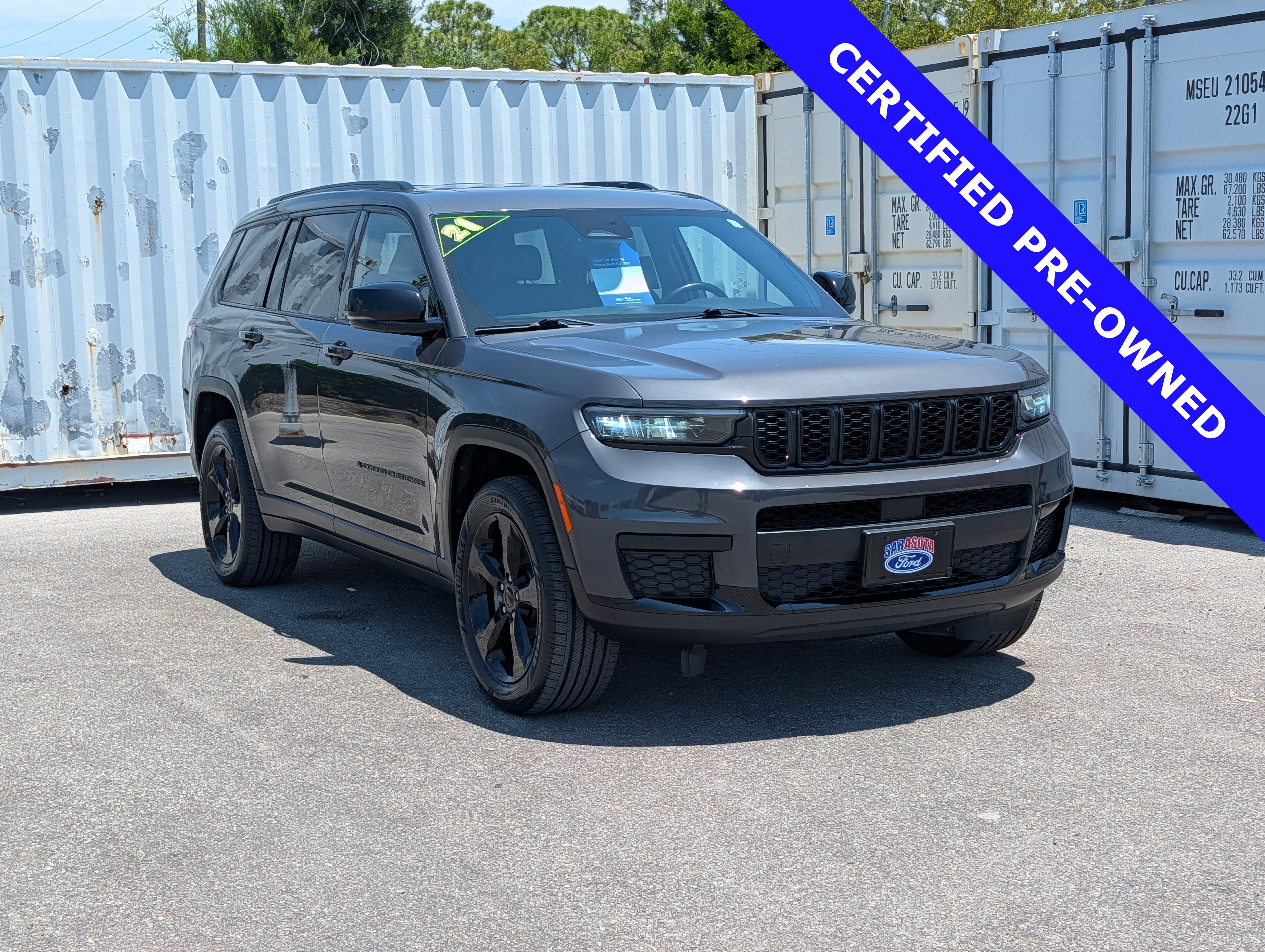 Used 2021 Jeep Grand Cherokee L Laredo AWD/4WD image 2