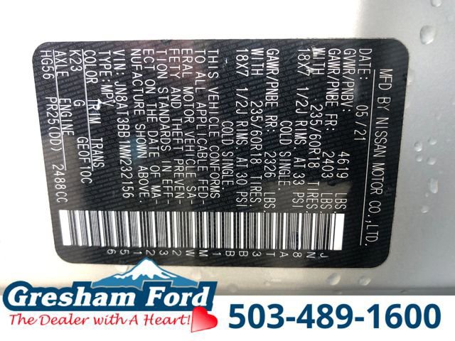 Used 2021 Nissan Rogue SV image 36