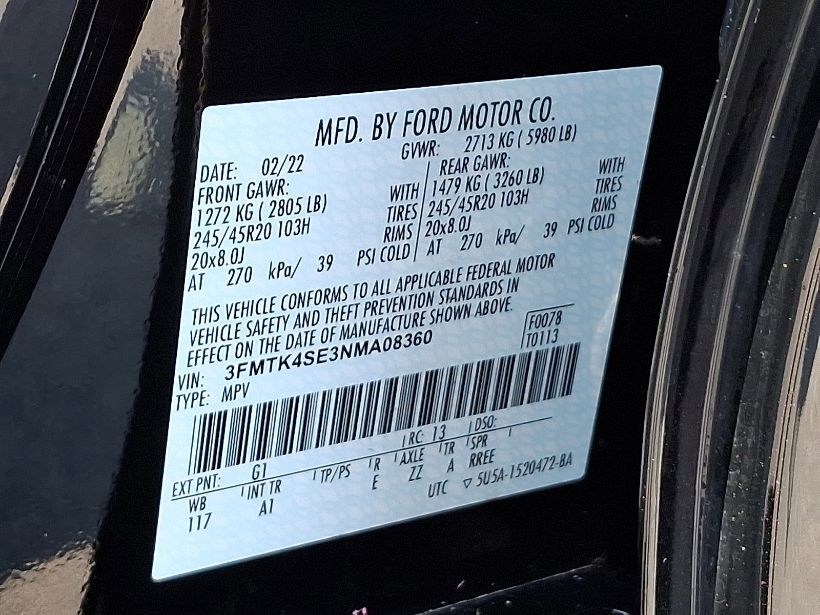 Certified 2022 Ford Mustang Mach-E GT image 27