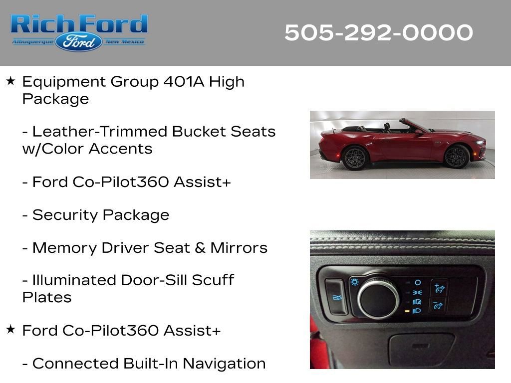 Certified 2024 Ford Mustang GT Premium w/ GT Performance Package image 11