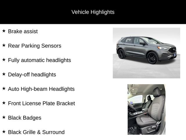 Certified 2024 Ford Edge SE w/ Black Appearance Package image 28
