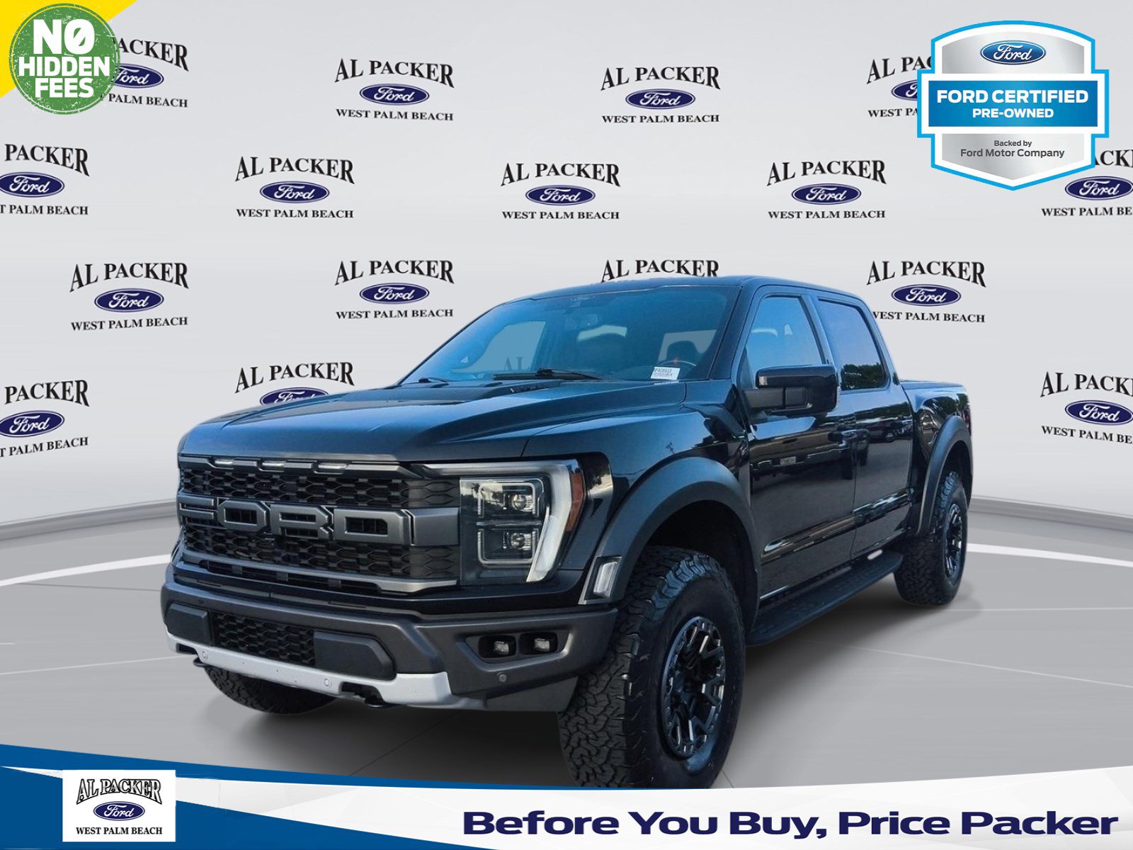 Certified 2022 Ford F150 Raptor w/ Equipment Group 801A High
