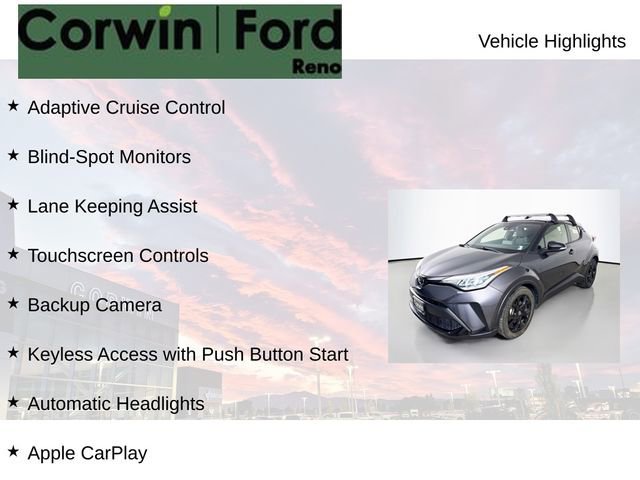 Used 2021 Toyota C-HR Nightshade video 2