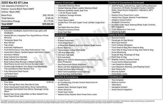 Used 2025 Kia K5 GT-Line image 17