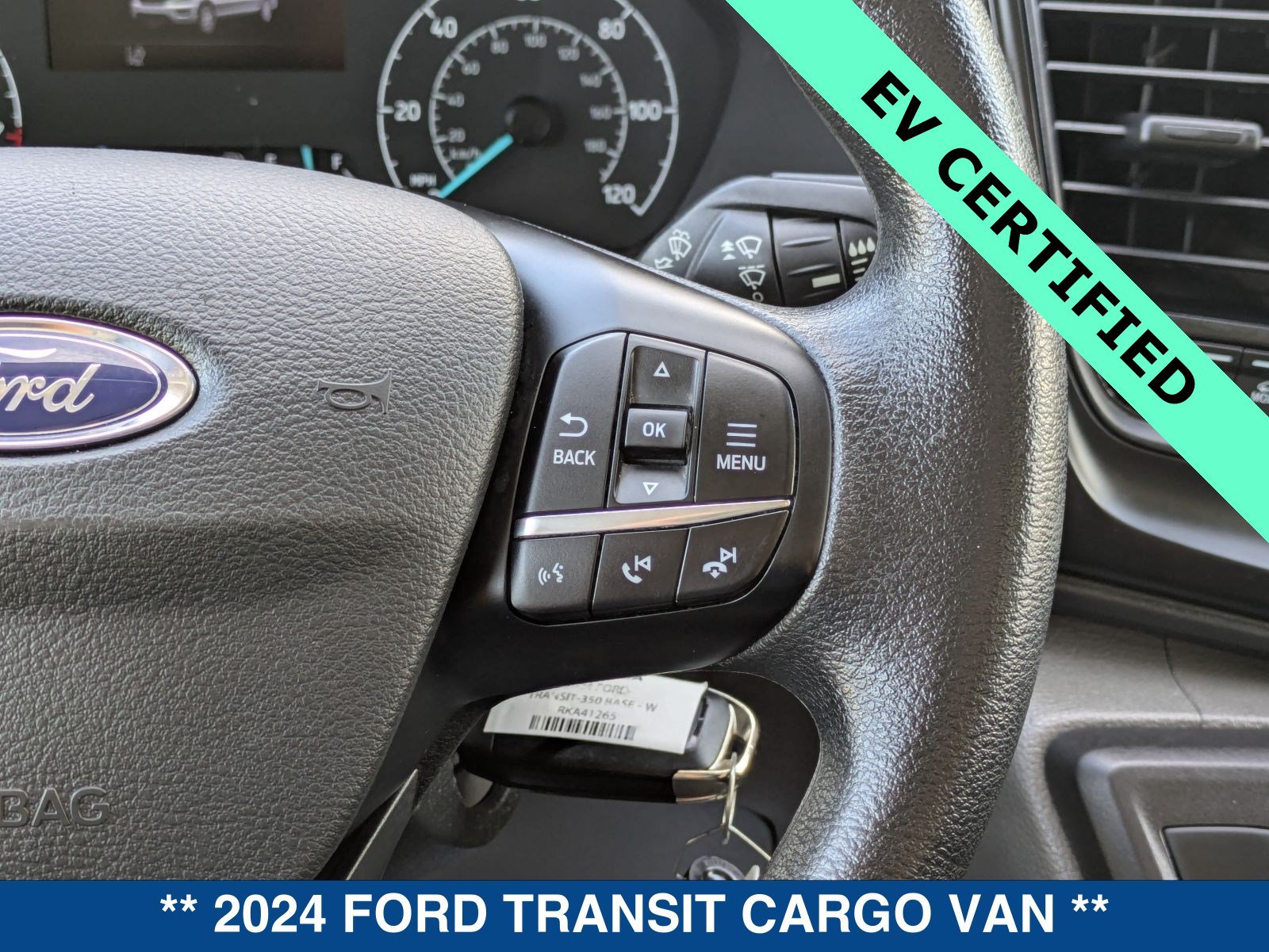 Certified 2024 Ford Transit 350 Low Roof w/ Load Area Protection Package RWD image 24