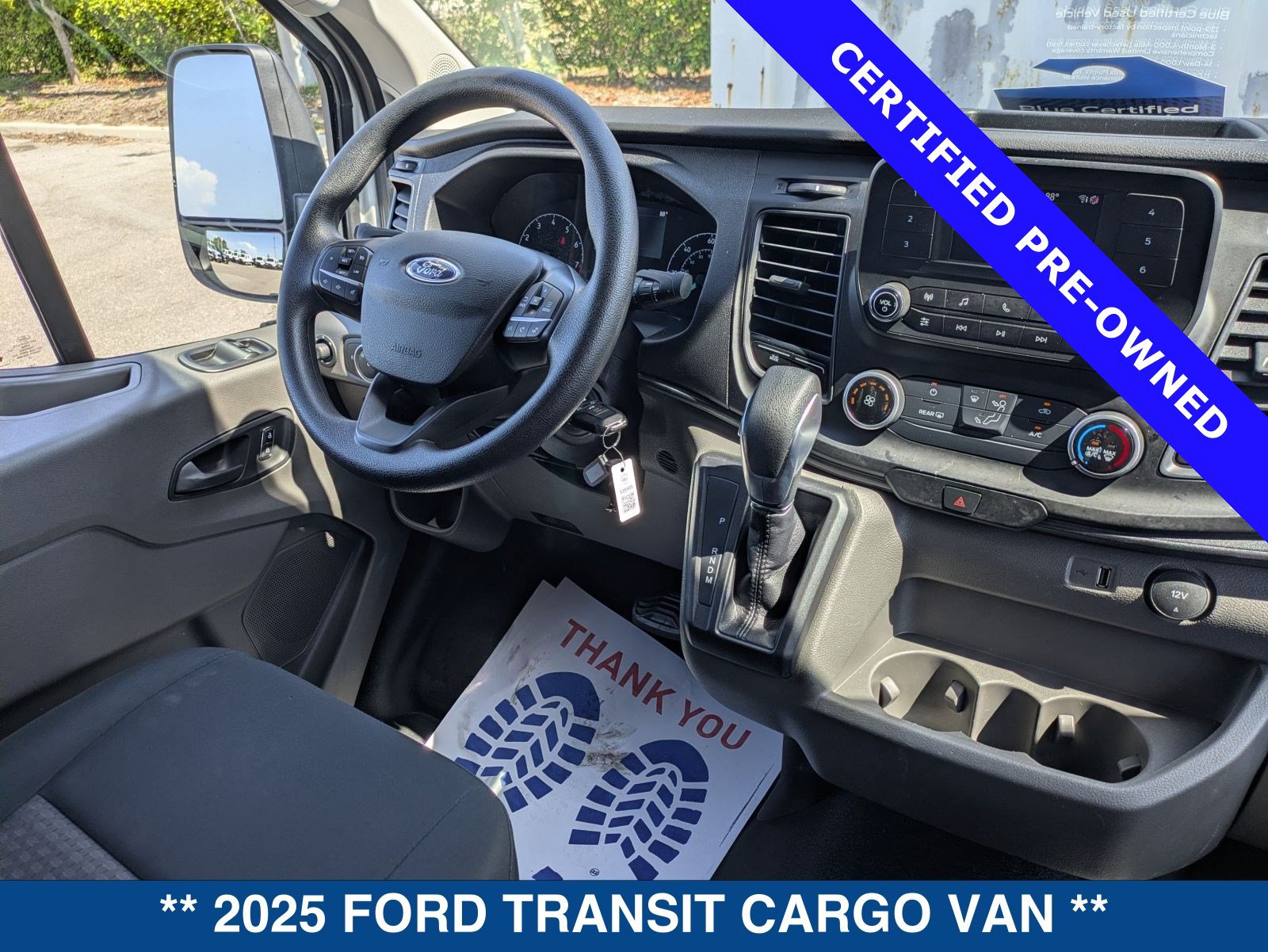 Certified 2025 Ford Transit 250 Low Roof w/ Exterior Upgrade Package RWD image 20