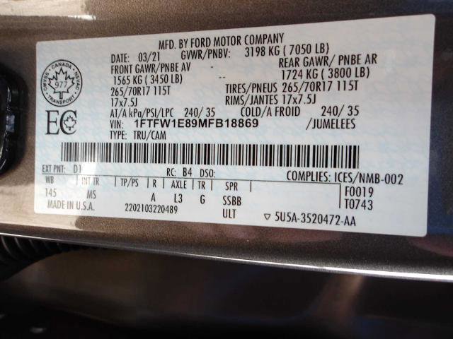 Certified 2021 Ford F150 XLT w/ Tow Technology Package image 38