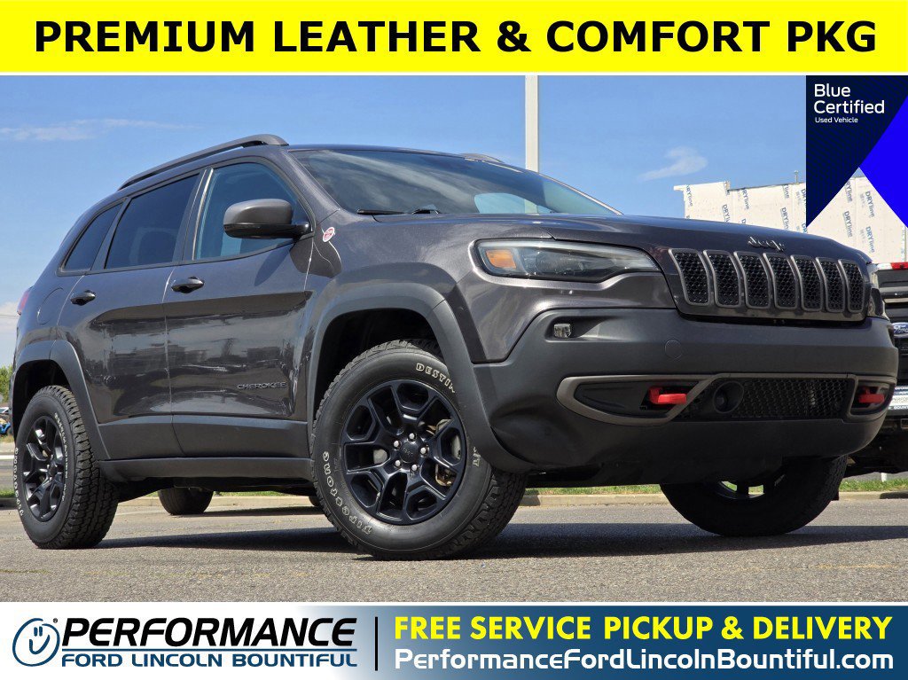 Used 2021 Jeep Cherokee Trailhawk w/ Premium Leather Package