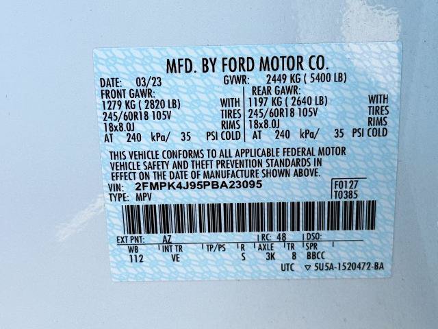 Certified 2023 Ford Edge SEL AWD/4WD image 23