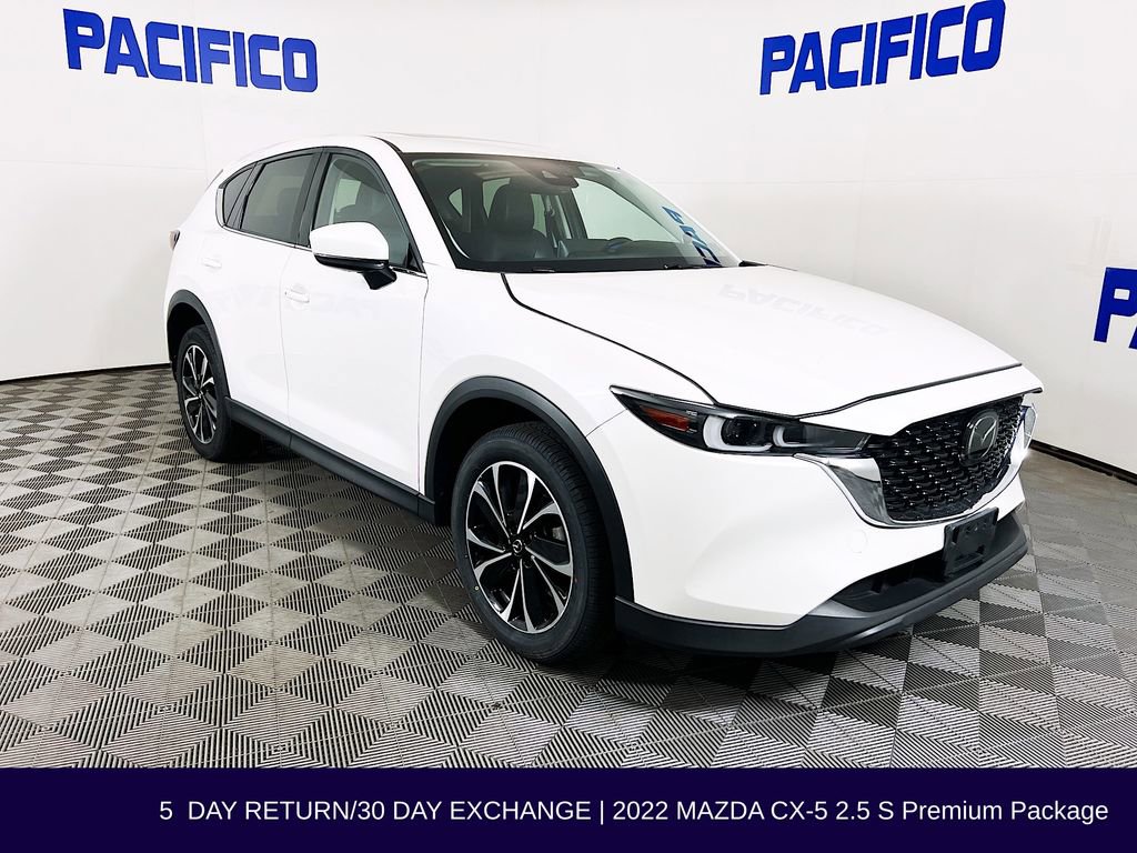 Used 2022 MAZDA CX-5 AWD 2.5 S w/ Premium Package image 1
