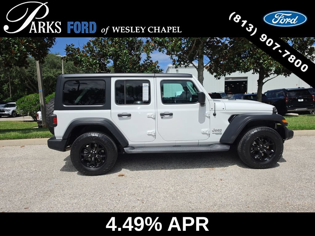 Used 2020 Jeep Wrangler Unlimited Sport S AWD/4WD image 4
