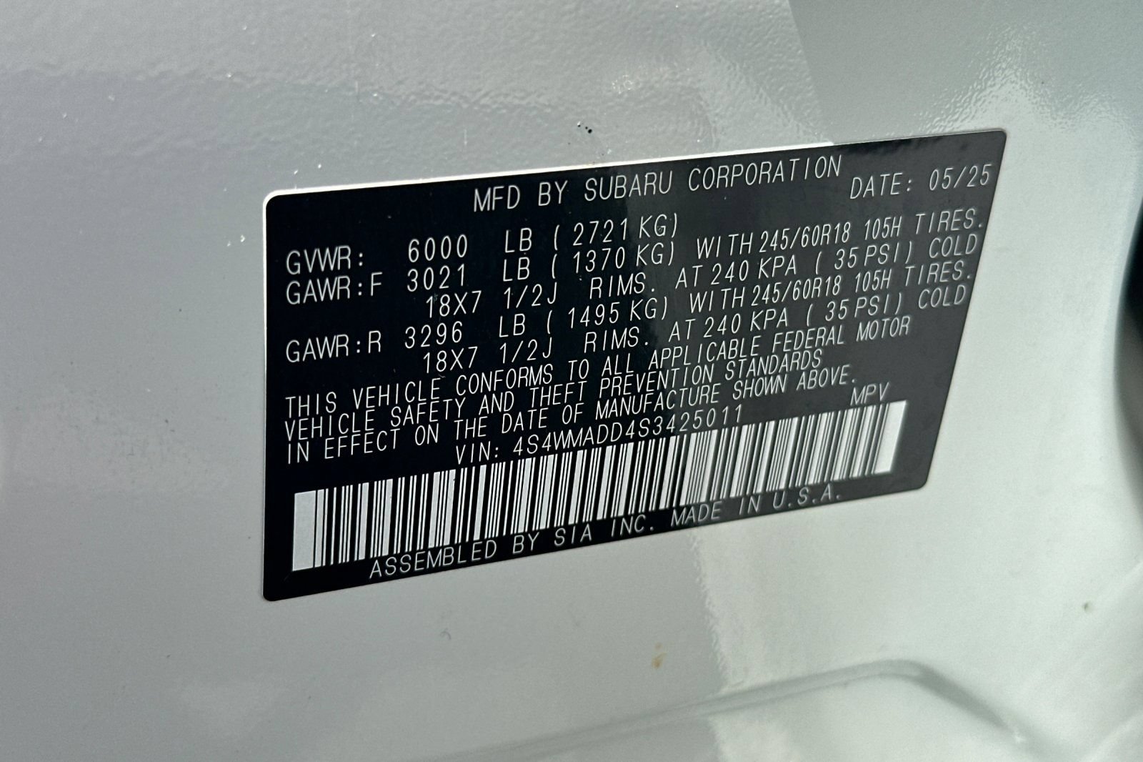 Used 2025 Subaru Ascent Premium AWD/4WD image 28
