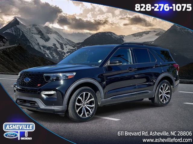 Certified 2020 Ford Explorer ST w/ Premium Technology Package AWD/4WD image 1