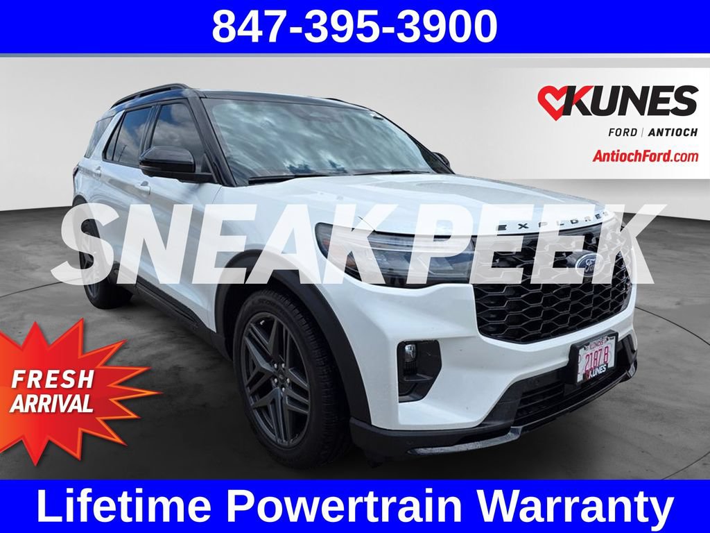 Certified 2025 Ford Explorer ST w/ Sun And Sound Package