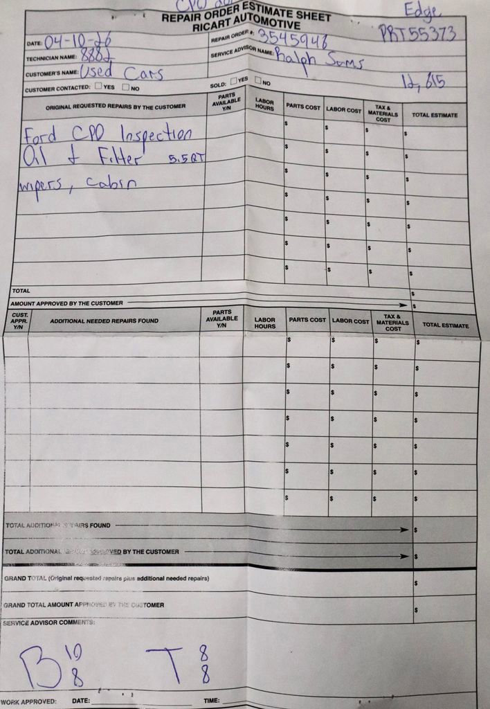 Certified 2024 Ford Edge SEL w/ Convenience Package AWD/4WD image 13