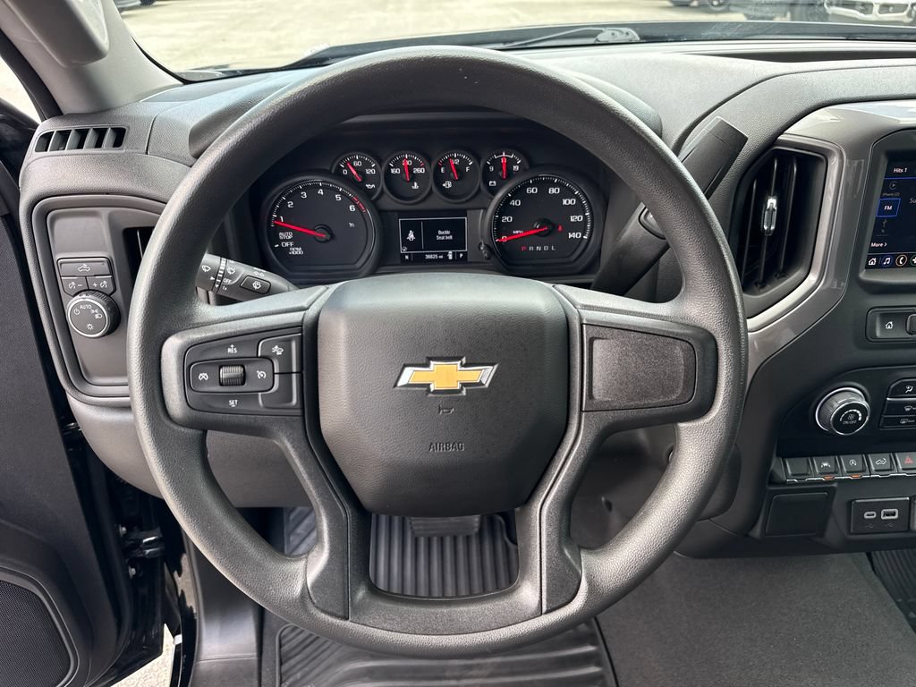 Used 2024 Chevrolet Silverado 1500 Custom w/ LPO, Dark Essentials Package RWD image 14