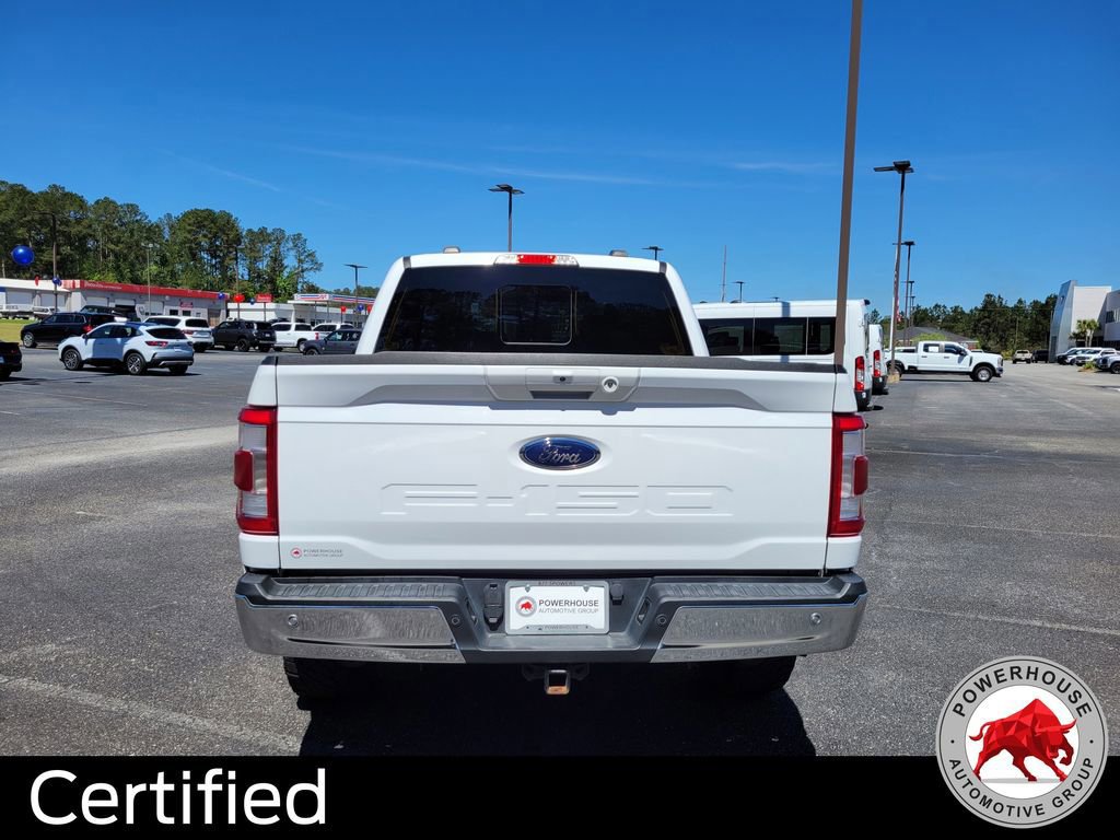 Certified 2022 Ford F150 Lariat w/ Equipment Group 501A Mid image 4