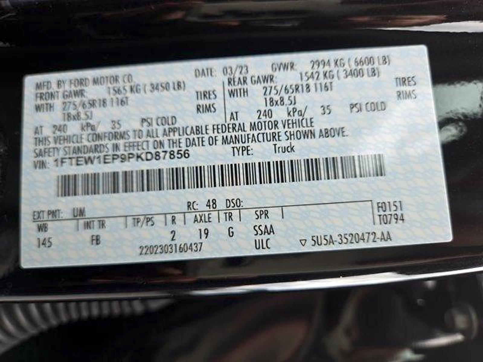 Certified 2023 Ford F150 XLT w/ Equipment Group 302A High AWD/4WD image 27