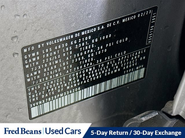 Used 2023 Volkswagen Taos SE w/ Panoramic Sunroof Package AWD/4WD image 35