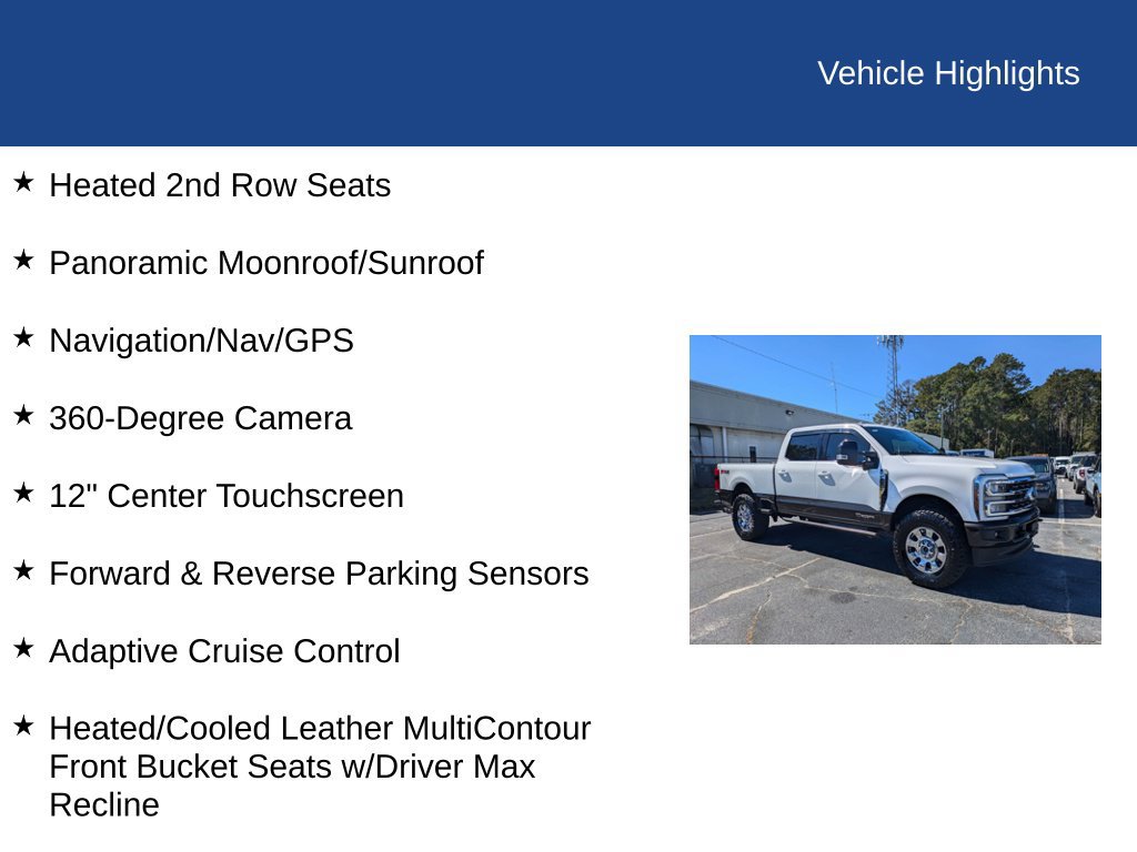 Certified 2025 Ford F250 King Ranch w/ FX4 Off-Road Package AWD/4WD image 32
