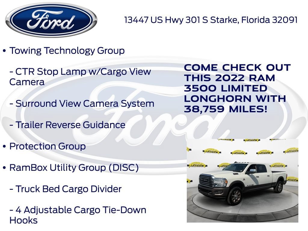 Used 2022 RAM 3500 Limited AWD/4WD image 25