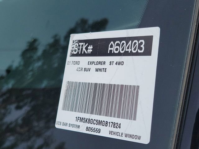 Certified 2021 Ford Explorer ST w/ Equipment Group 401A image 35