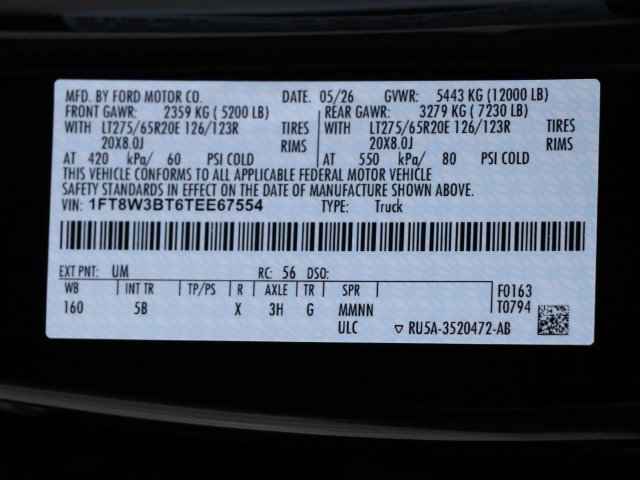 Certified 2026 Ford F350 Lariat w/ Black Appearance Package AWD/4WD image 32
